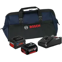 Bosch Starter-Set 18 V 1 x 4,0 Ah Akku + 1 x 5,5 Ah Akku + Ladegerät