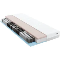 Taschenfederkernmatratze myNap Premium TFK-Matratze, in 90x200 und weiteren Größen erhältlich!, Schlaraffia, 19 cm hoch, Testsieger Stiftung Warentest 10/2023, Note 1,6 weiß 80 cm x 200 cm x 19 cm