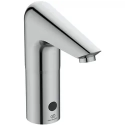 Sensor-Waschtischarmatur Ceraplus, ohne Misch, Batteriebetrieben, Ausladung 116mm, Chrom