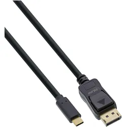 InLine USB Display Kabel - USB-C Stecker zu DisplayPort Stecker - 7,5m