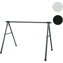 MCW Fahrrad-Sattelständer MCW-K39 Fahrradständer Metall pulverbeschichtet 114x170x114cm ausziehbar schwarz