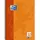 Oxford Collegeblock blanko A4 orange/schwarz