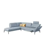 HIMOLLA Ecksofa 1478 ¦ blau ¦ Maße (cm): B: 275 H: 87