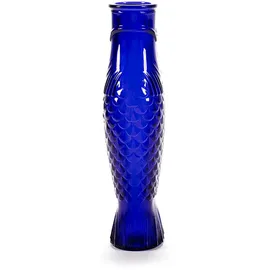 Serax Glas kobaltblau, Designer Paola Navone, 10.5x29x7.5 cm
