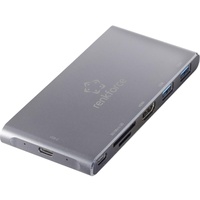 Renkforce Tragbares Kartenlesegerät mit SSD-Gehäusehub