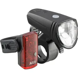 Fahrradbeleuchtungssatz led usb AXA Greenline 15 Lux EINHEITSGRÖSSE