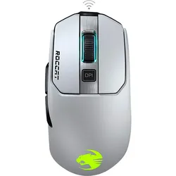 Roccat Kain 202 Aimo (Kabelgebunden, Kabellos), Maus, Weiss