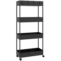 Homcom Rollwagen Schwarz