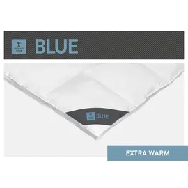 SPESSARTTRAUM Blue Extra warme Daunendecke 200x200 cm
