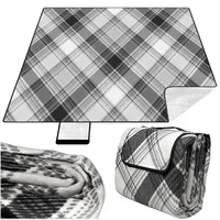 Krumad Picknickdecke 200x200 cm, Outdoor Decke Gepolstert, Sandfrei, Camping