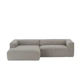 Sofa.de Eckcouch Flachgewebe Grau