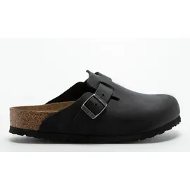 Birkenstock Boston Nubukleder geölt schwarz 41