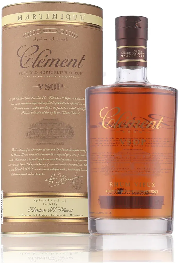 Clement Rhum Tres Vieux VSOP 40% Vol. 0,7l in Geschenkbox