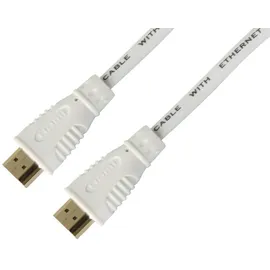 TECHLY HDMI-Kabel 0,5 m Weiß