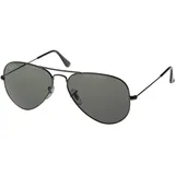 Ray-Ban Aviator Large Metal RB3025 004/58 58-14 gunmetal/polarized green classic