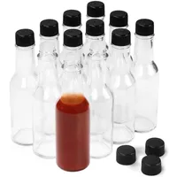 Belle Vous Glas Flaschen zum Befüllen 150ml Schnapsflaschen Klein