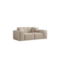Fun Möbel Sofa Designersofa CELES PREMIUM 2-Sitzer in Stoff,