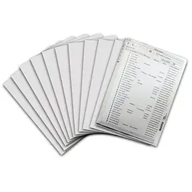 Leitz Sichthüllen 4005 Standard DIN A5 transparent genarbt 0,13 mm, 100 St.