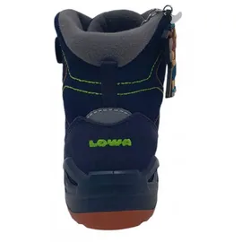 Lowa Maddox Warm GTX Mid Jr. navy/orange 34 - Dunkelblau