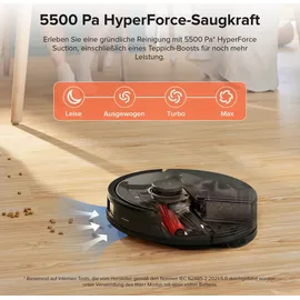 Roborock Q8 Max+ schwarz