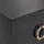 Beliani Oxnard 120 x 46 x 40 cm Schwarz/Gold