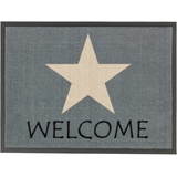 Astra Homelike Stern Grau Welcome 50 x 70 cm - bunt