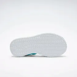 Trainingsschuh REEBOK "REEBOK SUNKISSED SANDAL", Gr. 34, aiaqua, lilarave, weiß, sportlich, Schuhe