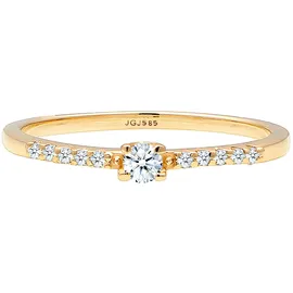 Elli DIAMONDS Verlobungsring gold 58