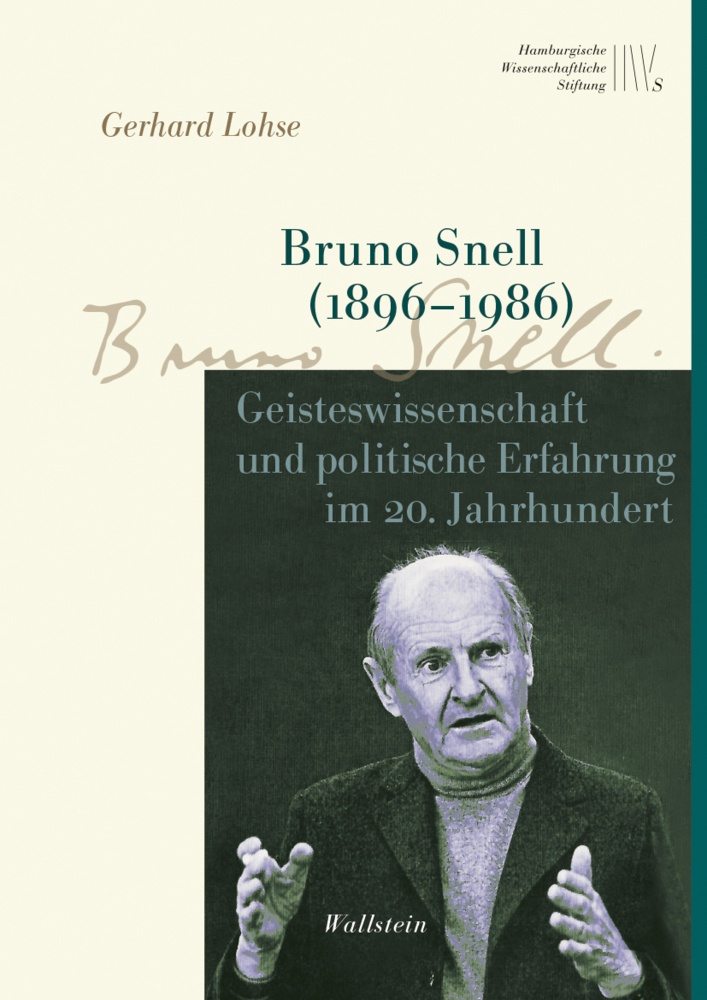 Bruno Snell (1896-1986) - Gerhard Lohse  Gebunden