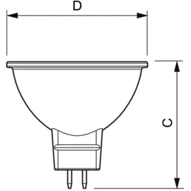 Philips MASTER LED 30736000 Led Eek F (a - Value MR16 7,5W 4000K dimmbar