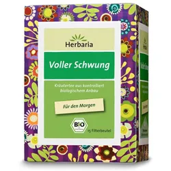 Herbaria Voller Schwung Tee Bio 24 g