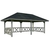 Palmako Bianca 5,88 x 3,19 m Grau