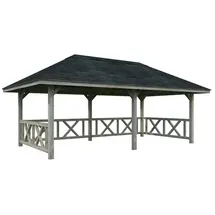 Palmako Bianca 5,88 x 3,19 m Grau