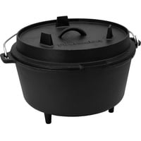 FireRocket Dutch Oven 9qt 8,5 l mit Füßen