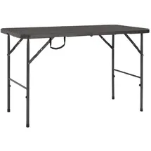 vidaXL Gartentisch Klappbar 120 x 60 x 74 cm Braun