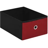 vidaXL Sitzbank mit Stauraum Weinrot 76x38x38 cm