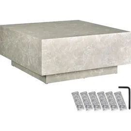 Tectake Lasley Beige MDF 93 x 41 x 80 cm