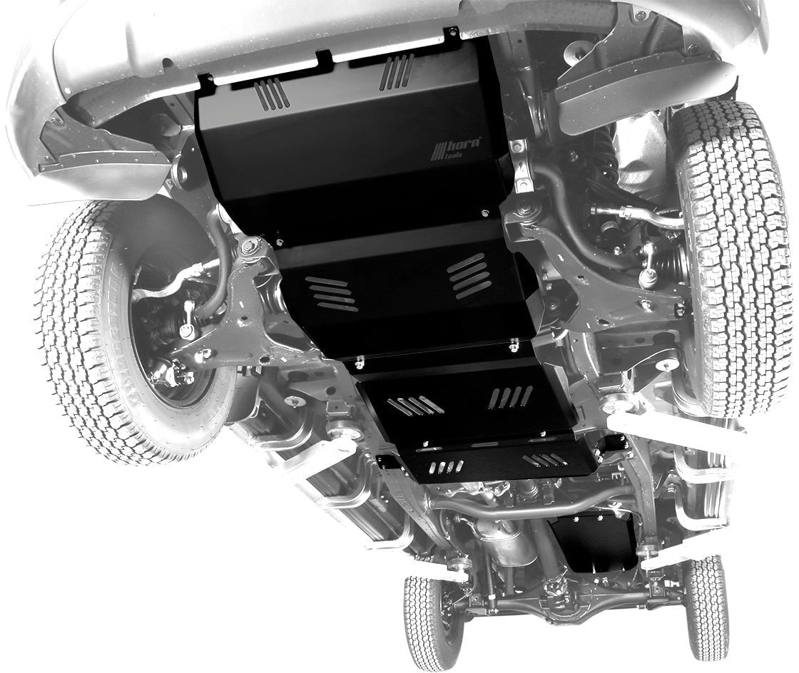 Unterfahrschutz Komplett-Set Automatik Stahl für Mitsubishi L200