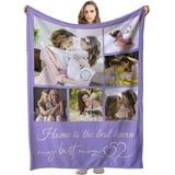 Personalisierte Geschenke Frauen und männer,Personalisierte Decke mit Foto,Personalisierte Kuscheldecke Personalisiert Foto,Fotodecke mit Foto,Personalisierte Geburtstagsgeschenke Weihnachts Geschenke