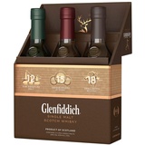 Glenfiddich 12 Years Signature Malt 40% Vol. 0,2 l + 15 Years Solera Vat 40% Vol. 0,2 l + 18 Years Small Batch Reserve 40% Vol. 0,2 l