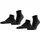 Falke Happy Sneakersocken 2er Pack Schwarz 47-50