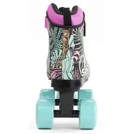 SFR Skates Vision Canvas Floral schwarz/türkis, 37