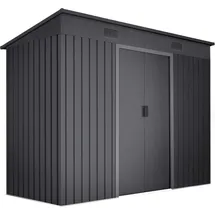 Wasabi Gartenhaus 2,38 x 1,30 m Anthrazit