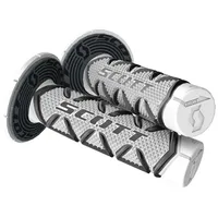 Scott Diamond MX Motorrad Griffe schwarz/weiß inkl. Donut