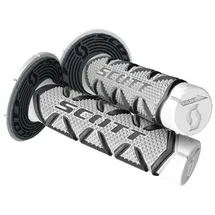 Scott Diamond MX Motorrad Griffe schwarz/weiß inkl. Donut