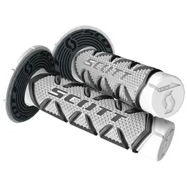 Scott Diamond MX Motorrad Griffe schwarz/weiß inkl. Donut