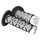 Scott Diamond MX Motorrad Griffe schwarz/weiß inkl. Donut