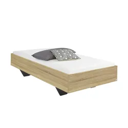 Futonbett  Phoenix ¦ holzfarben ¦ Maße (cm): B: 95 H: 41