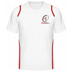 Tennisman Cooltex Tennis T-Shirt weiss/rot XL