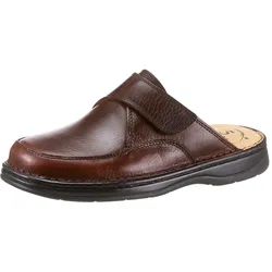 Pantoffel CLASSIC, Herren, Gr. 42, braun, Glattleder, Schuhe
